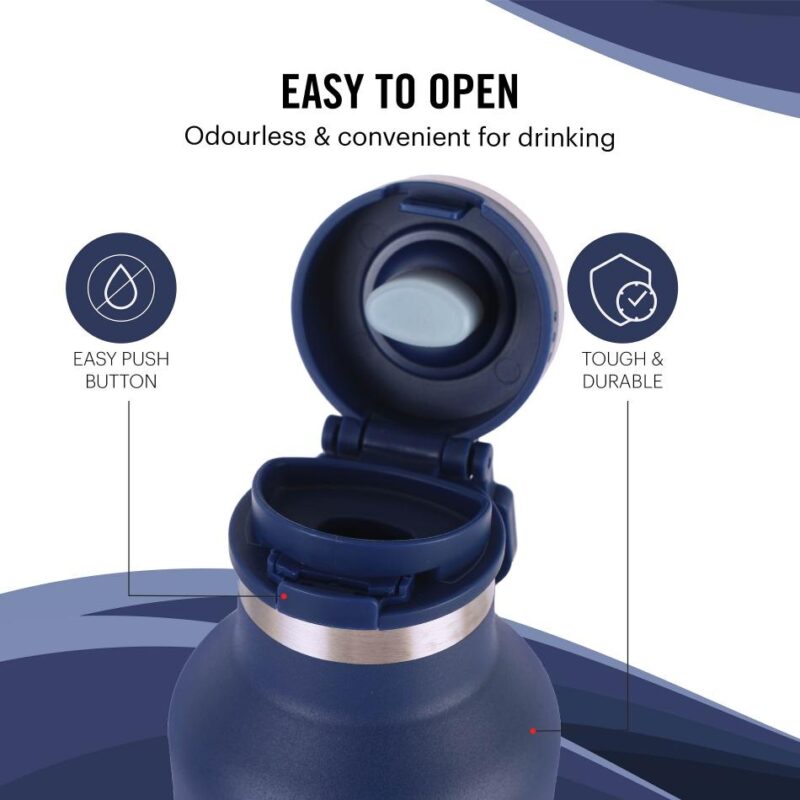 Duro One Touch Flask, Vacusteel Water Bottle 800ml - Image 14
