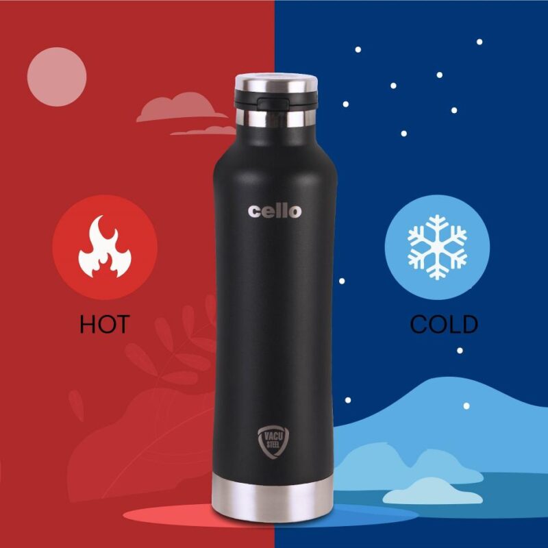 Duro One Touch Flask, Vacusteel Water Bottle 800ml - Image 9