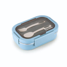 Blue|Lunch Buddy Insulated Lunch Box with Flatware / 1 Piece