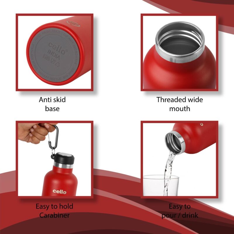 Duro Hector Flask, Vacusteel Water Bottle - Image 72