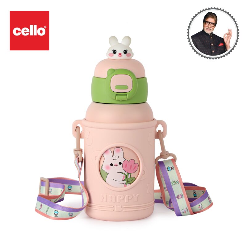 Babybop Hot & Cold Stainless Steel Kids Water Bottle, 500ml - Image 32