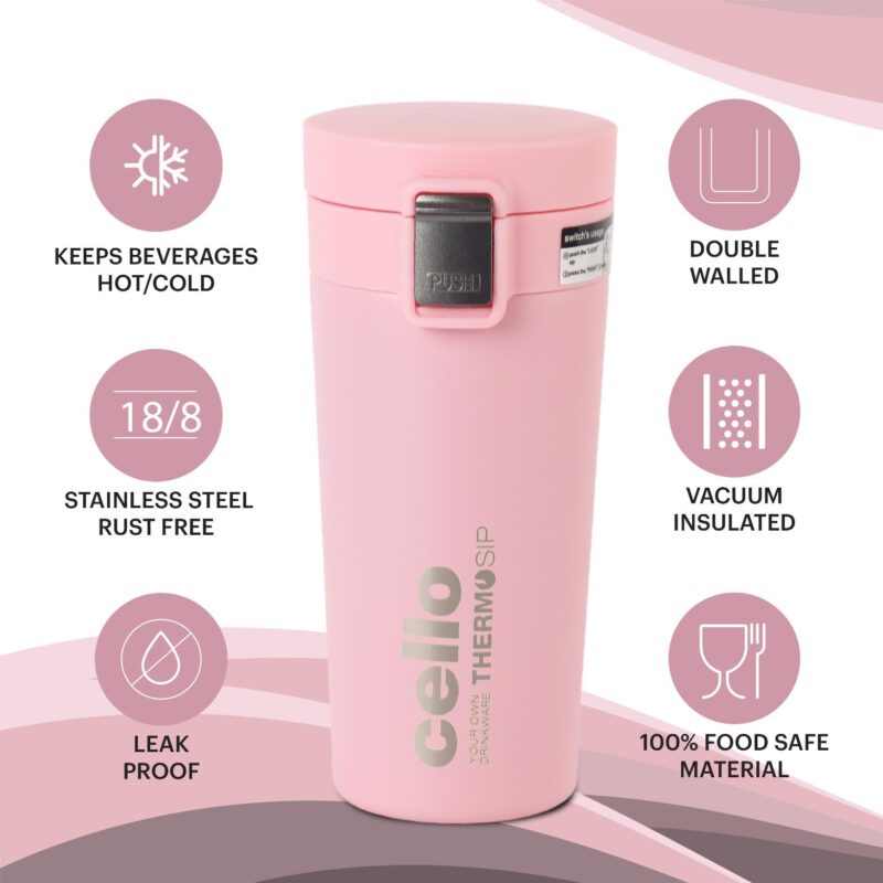 Duro Café Flask, Insulated Coffee Mug, 450ml - Image 15