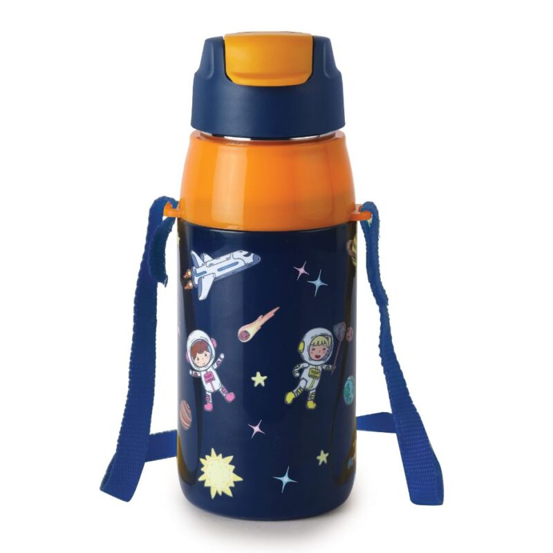 Era 3D Design Insulated Kids Water Bottle, 400ml Cosmic Explorer