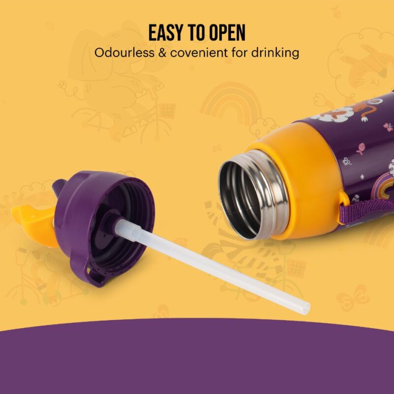 Era 3D Design Insulated Kids Water Bottle, 400ml - Image 32
