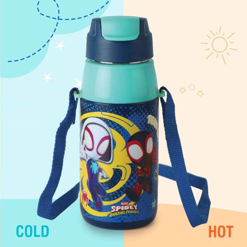 Era 3D Design Insulated Kids Water Bottle, 400ml - Image 8