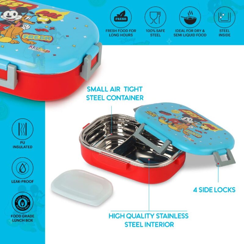 Apollo 3D Design Insulated Kids Lunch Box, 700ml - Image 35
