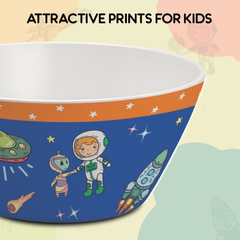 Cosmic Explorer Kids Melamine Meal, Set of 5 - Image 10