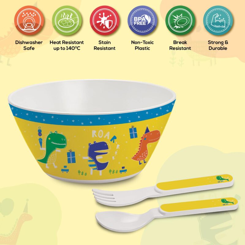 Cone Kids Melamine Bowl, Set of 3 - Image 17
