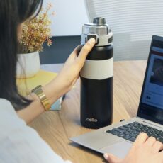 Duro Apex, Thermosteel Flask, 900ml Black / 900ml