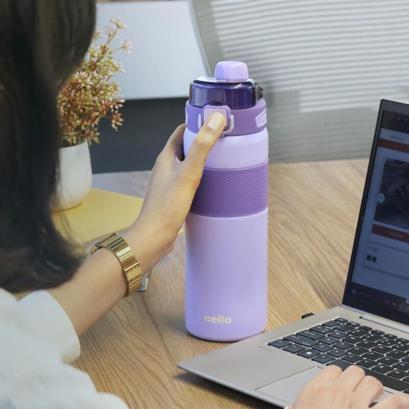 Duro Apex, Thermosteel Flask, 900ml Purple / 900ml