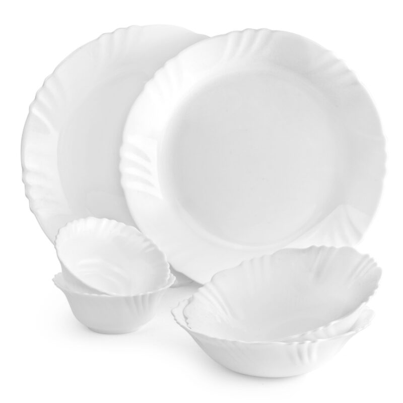 Imperial Series 6 Pieces Opalware Dinner Set for Family of 6