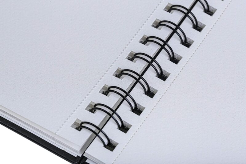 BRUSTRO Artist 25% Cotton Watercolour Wiro Journal Cold Pressed 200 GSM A4-25 Sheets - Image 2