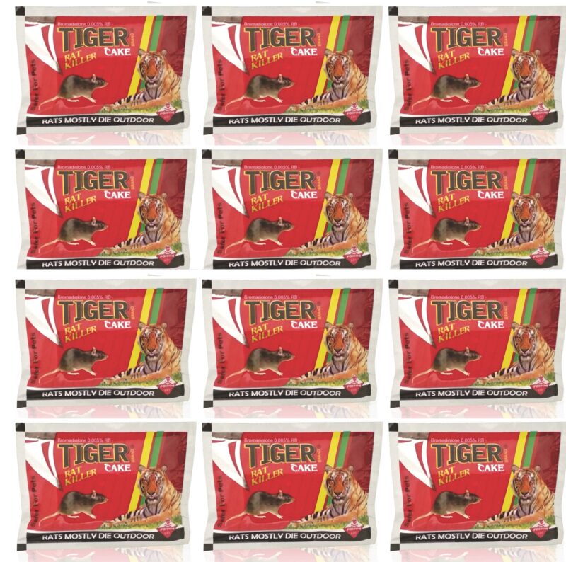 MMR Making Marvelous Home Biscuit Rat Killer Rodent Control Cake (25gm, 12 piece) - Green