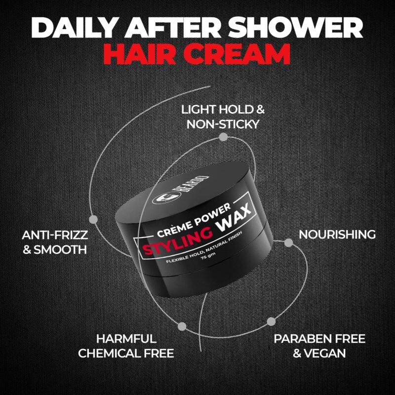 4x Beardo Creme Power Styling Wax, 75 gm each - Pack of 4 - Image 5