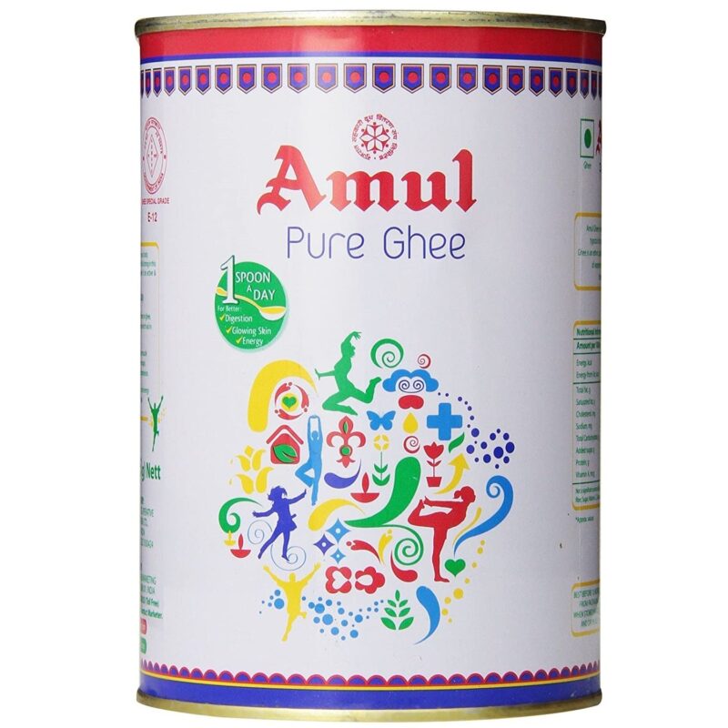 Amul Pure Ghee, Shuddh Ghee, Tin Pack, 1 Ltr