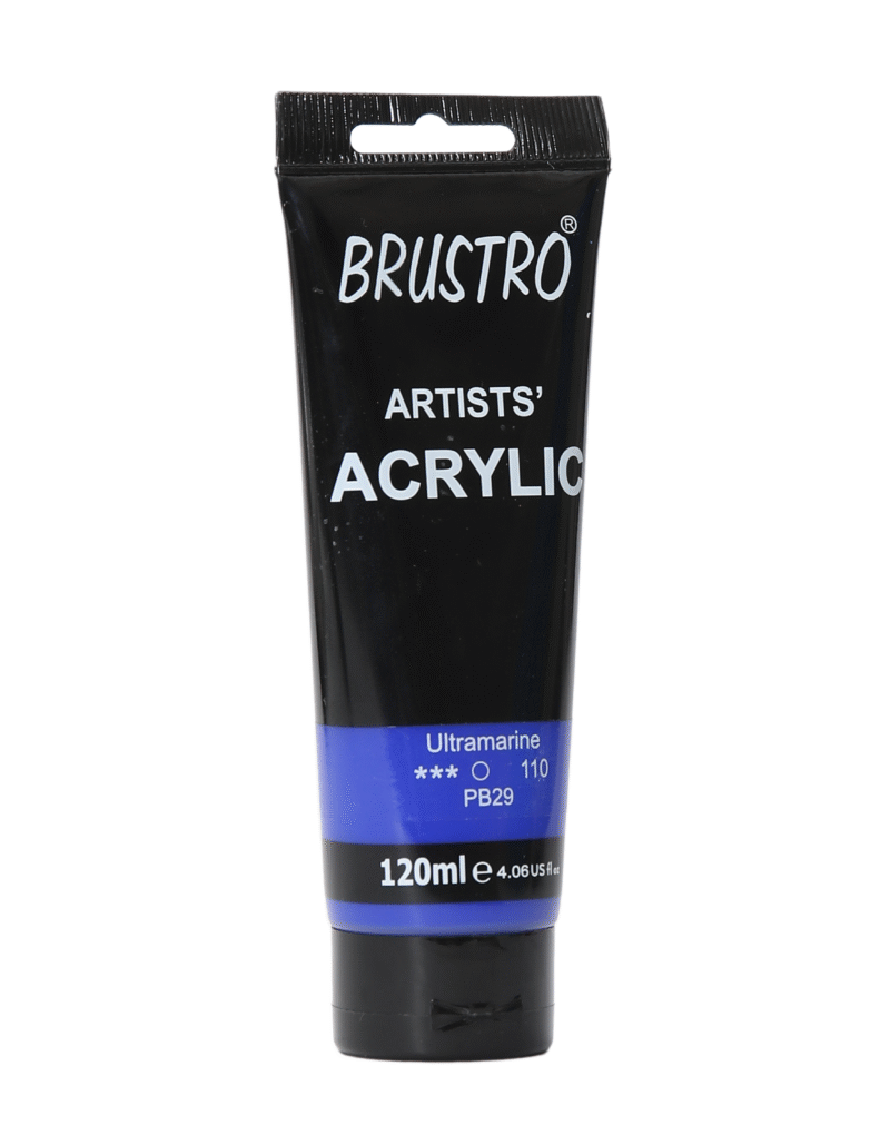 Brustro Arists' Acrylic 120ml Ultramarine - Image 3