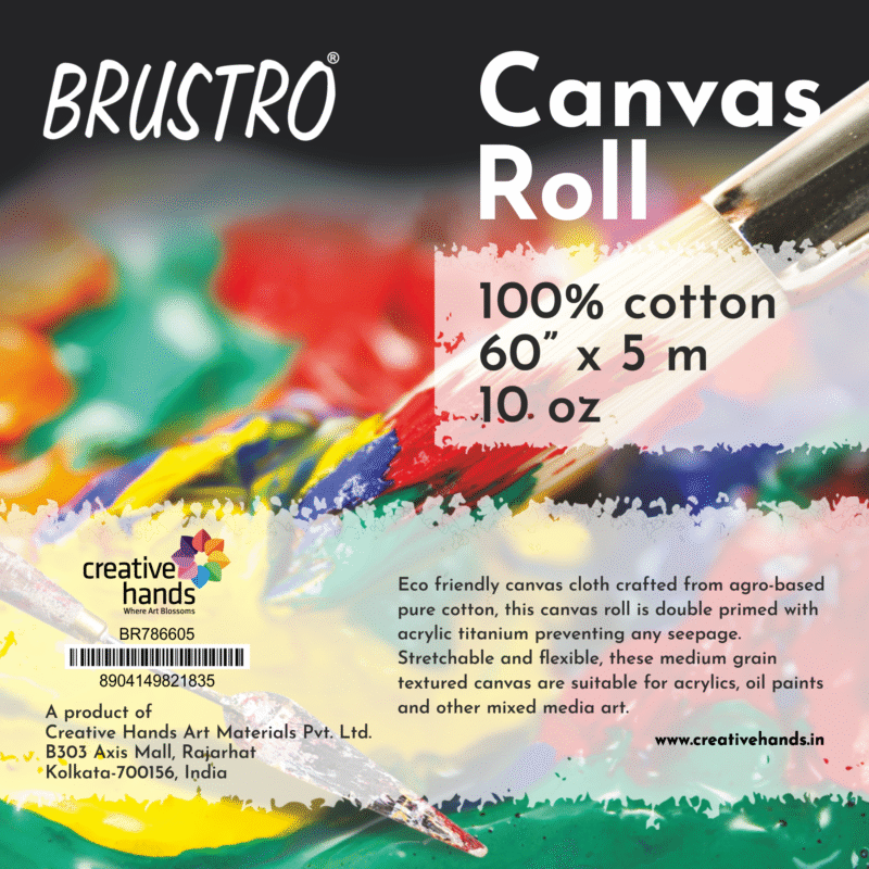 Brustro Cotton Canvas Rolls 786 60" X 5 mtr