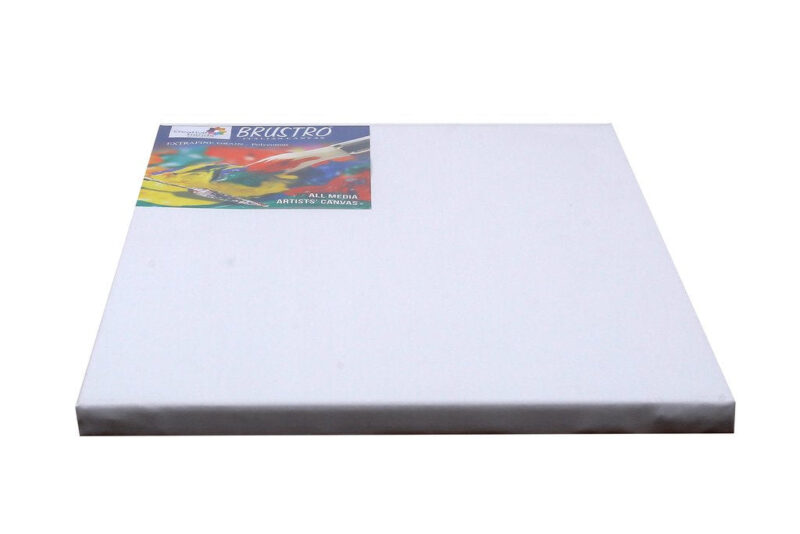Brustro Polycotton Stretched Canvas ( Extra fine grain) 16"X20"