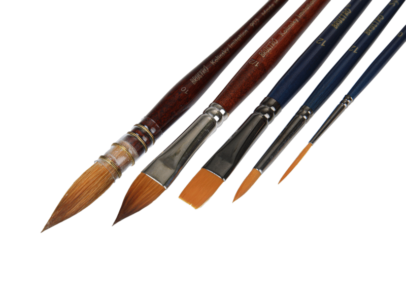 Brustro Signature Collection by Milind Mulick Watercolour Brush Set of 5