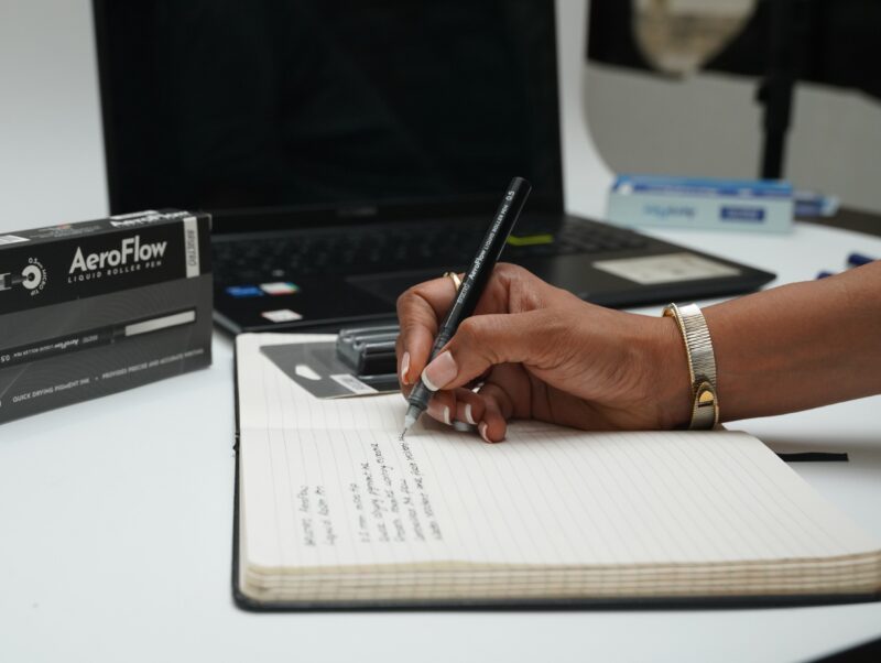 BRUSTRO AeroFlow Liquid Ink Rollerball Pens | Black | 0.5mm, Micro Tip | Pack of 3 | Ideal for Students, Professionals, Office, Exam use, Accurate Smooth Writing, Waterproof, Fade Resistant - Image 14