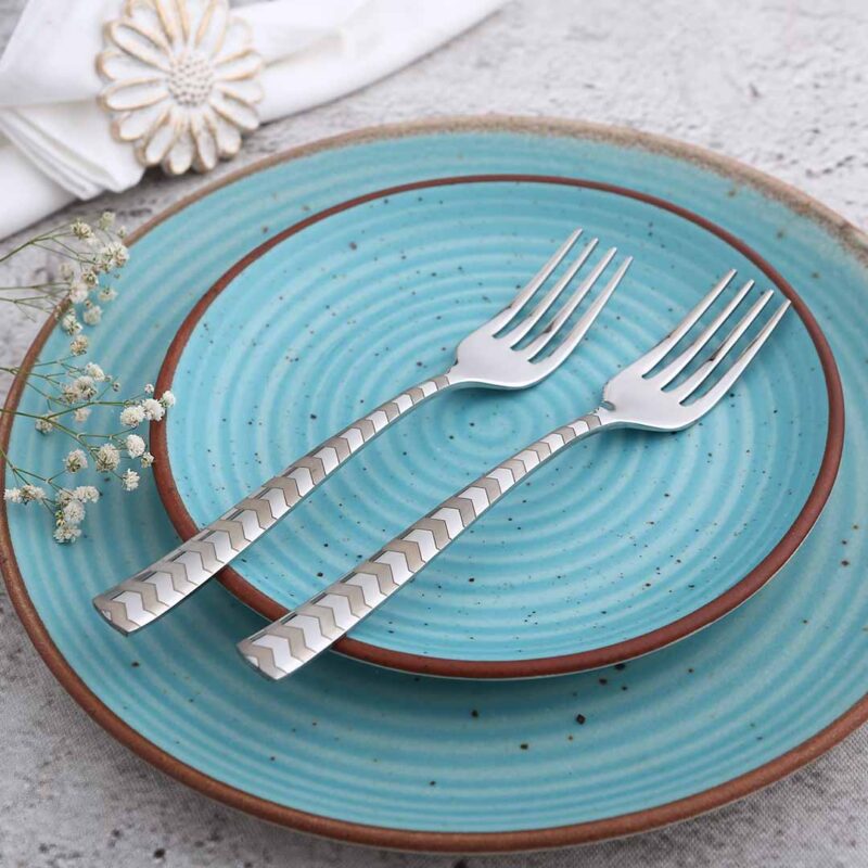 Roma Dinner Fork - Laser Etching - Set of 6 pcs