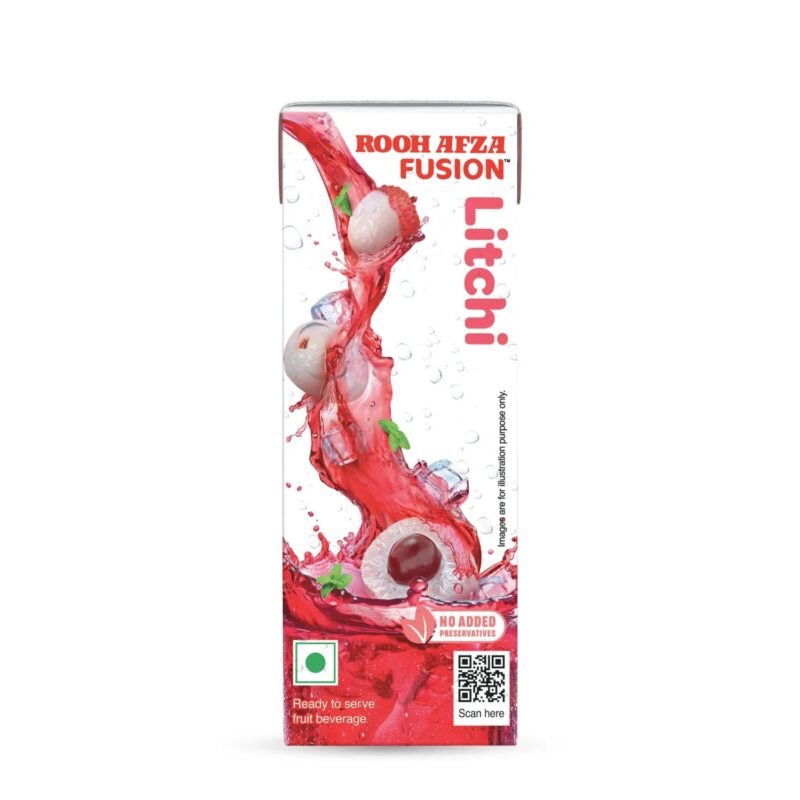 Rooh Afza Fusion Fusion Litchi, 180ml