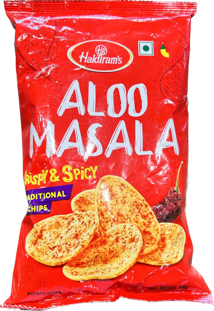 20x Haldiram’s Aloo Masala Chips - 200g each - Pack of 20