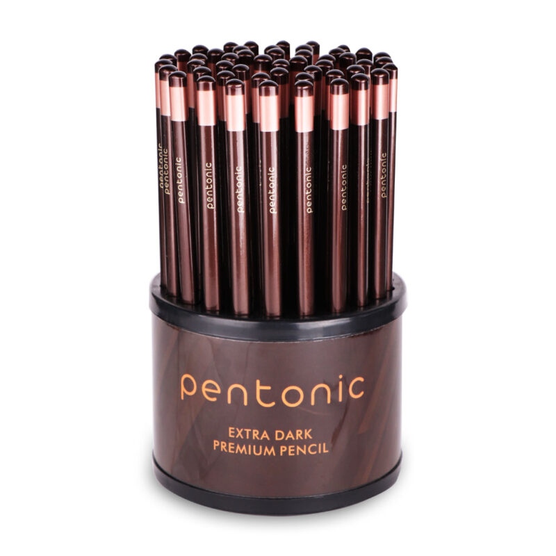 Pentonic Extra Dark Pencil - Pack of 50