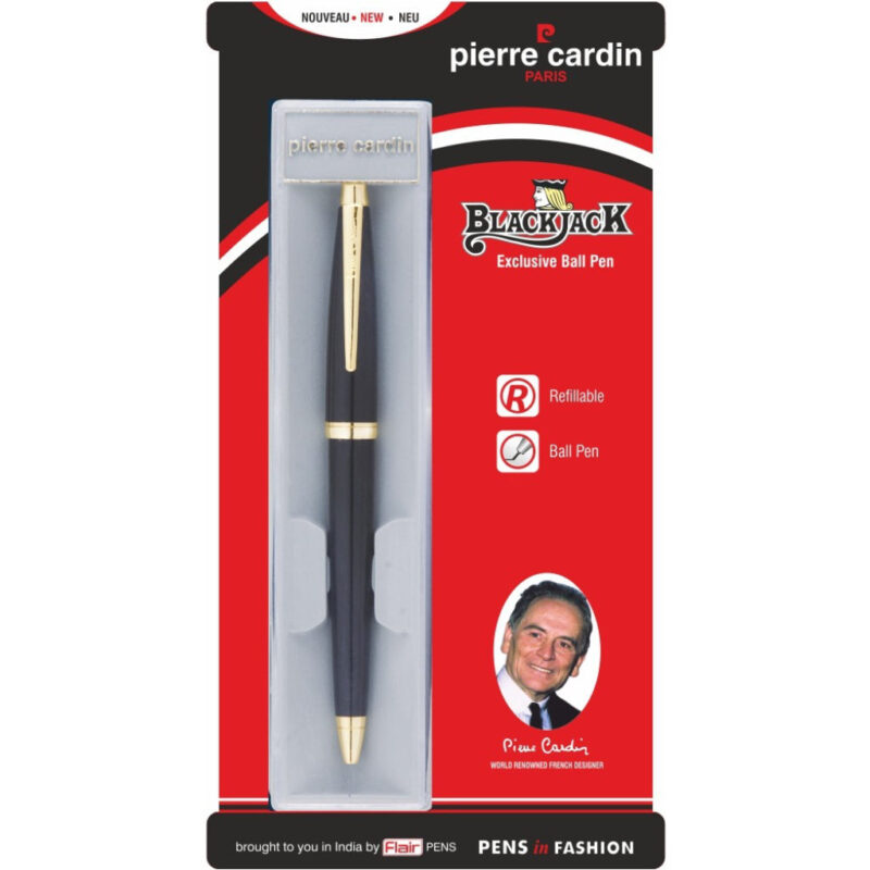 Pierre Cardin Black Jack Exclusive Ball Pen - Blue, Pack Of 1