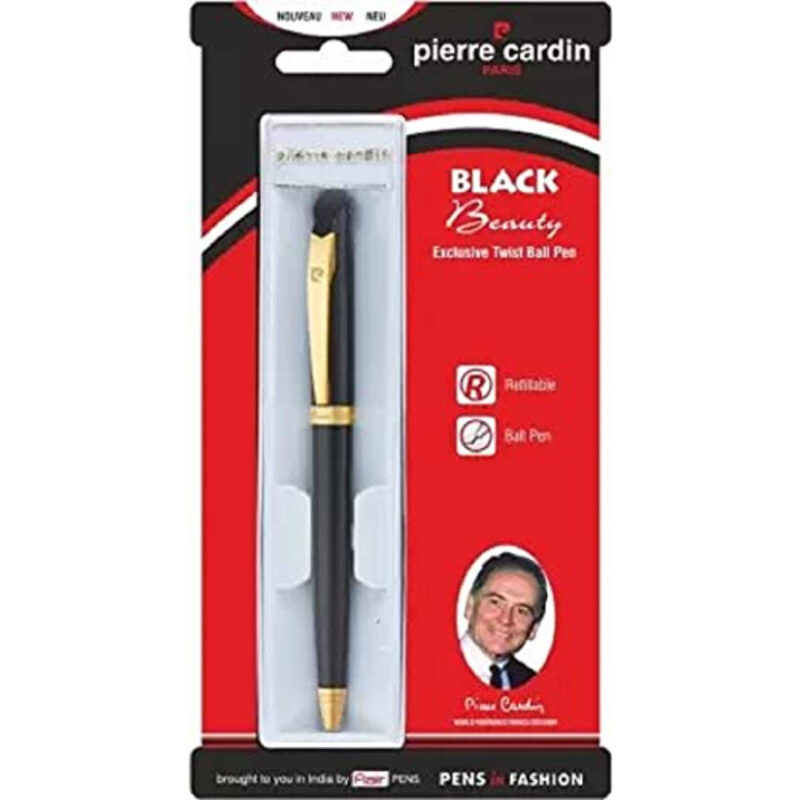 Pierre Cardin Black Beauty Exclusive Ball Pen - Blue, Pack Of 1