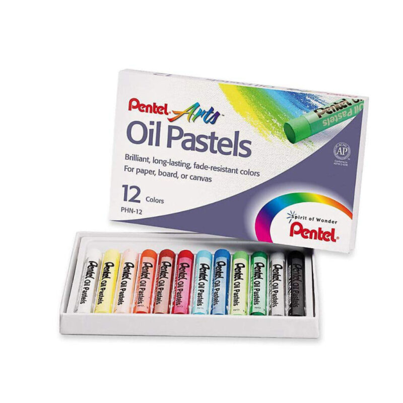 Pentel PHN12 Water Proof Oil Pastel