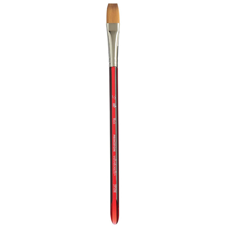 Princeton Velvetouch Short Handle Wash Paintbrush (1/2 Inches)