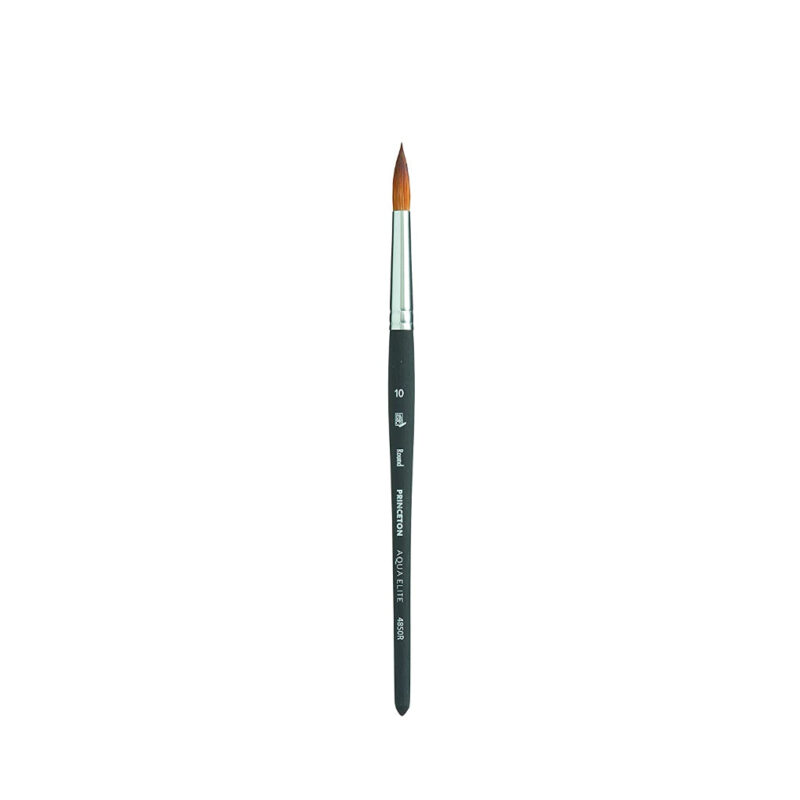 Princeton Aqua Elite Short Handle Round Paint Brush (No 10)