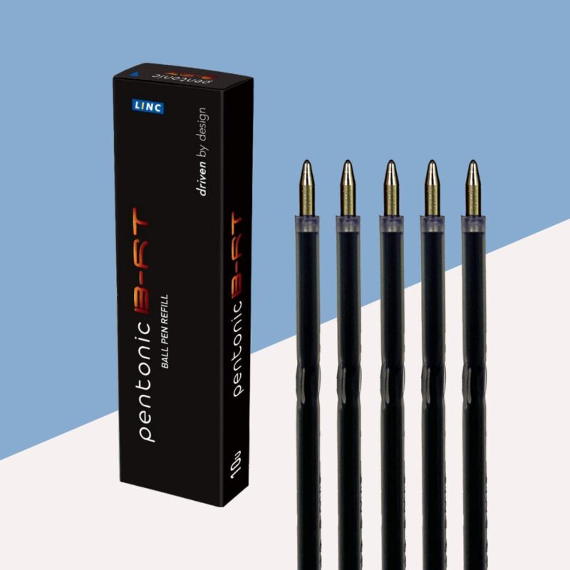 Linc Pentonic B-RT Ball Pen Refills – Blue ( Set of 5 )