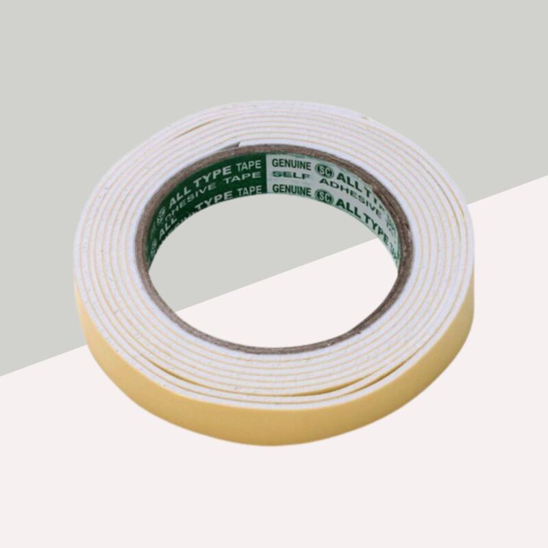 Double Sided Tape – Large | 1/2 Inch ( Pack of 1 )