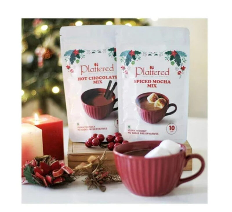 Plattered Hot Chocolate & Spiced Mocha Mix (Vegan) - 450gm