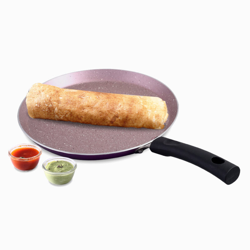 Wonderchef Renewed Valencia 28cm Dosa Tawa | Meta Tuff Non-Stick Coating | Virgin Grade Aluminum | PFOA/Heavy Metals Free - Image 7