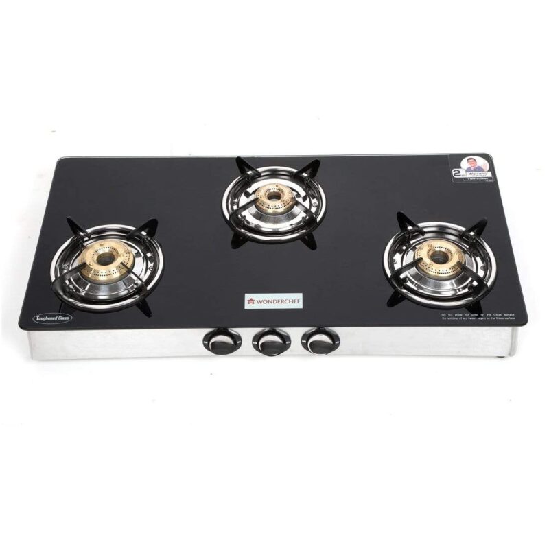 Zest 3 Burner Glass Cooktop - Image 7