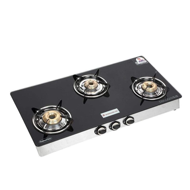 Zest 3 Burner Glass Cooktop - Image 3