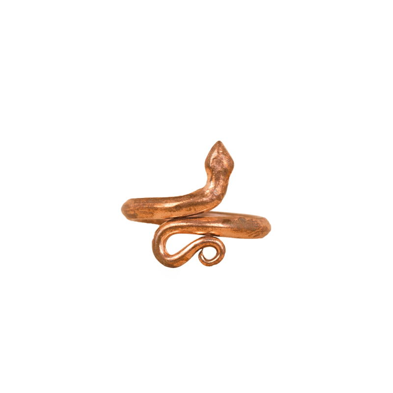 Sarpa Sutra, Consecrated Snake Ring, Copper metal (Medium Size)