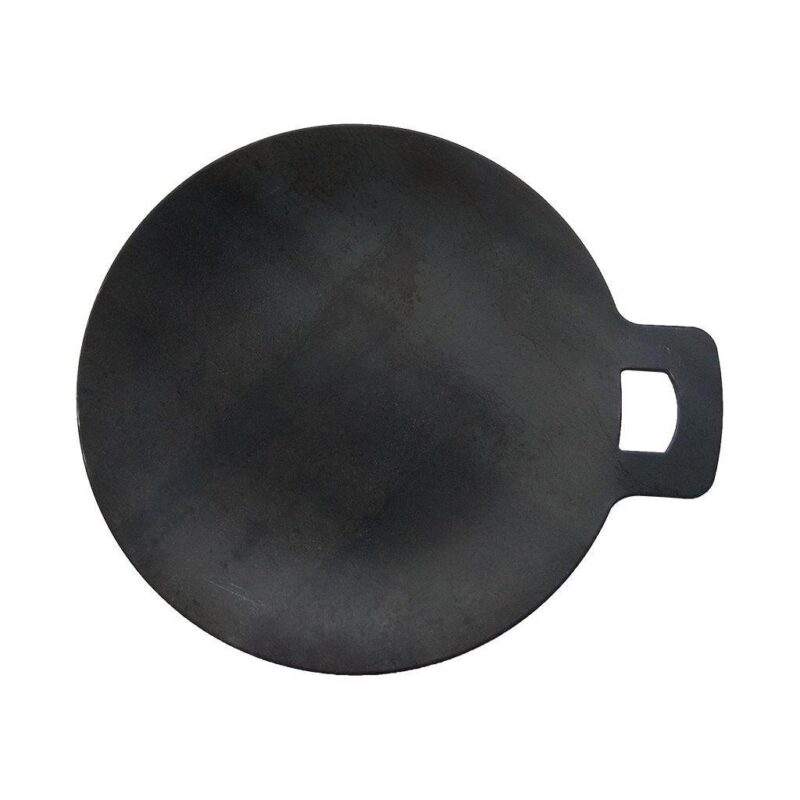 100% Pure Iron Tawa, Concave, Seasoned, Toxin-free, Nonstick, 30cm, 1.77kg - Image 4