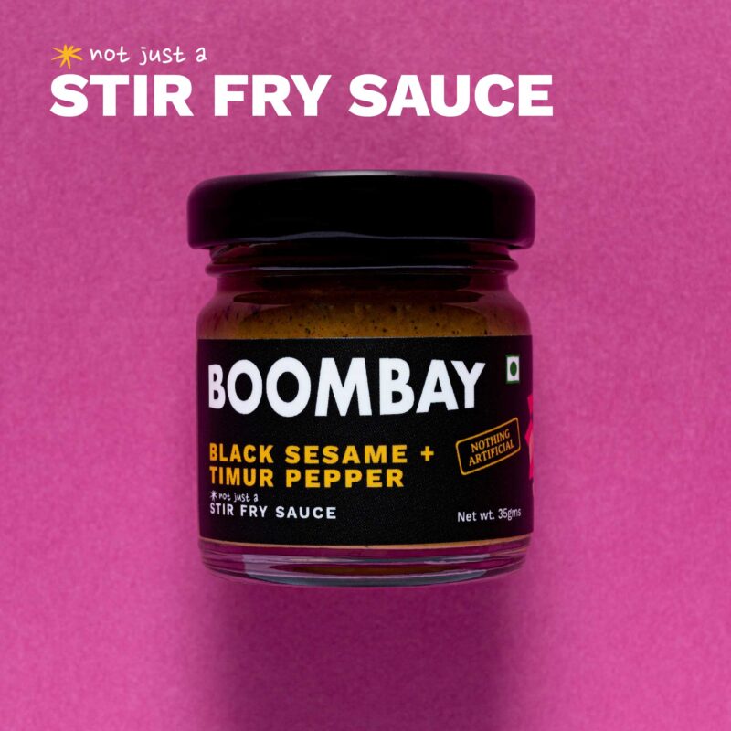 Boombay Smallie Black Sesame + Timur Pepper