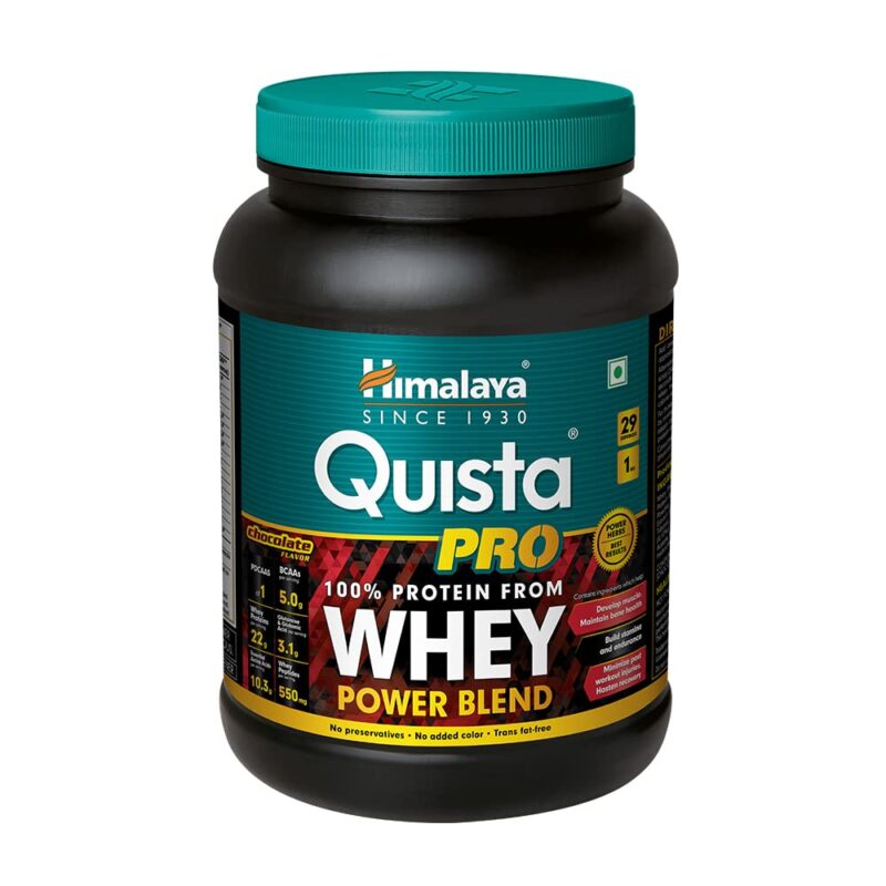 Himalaya Quista Pro Advanced Whey Protein - 1 kg (Chocolate)