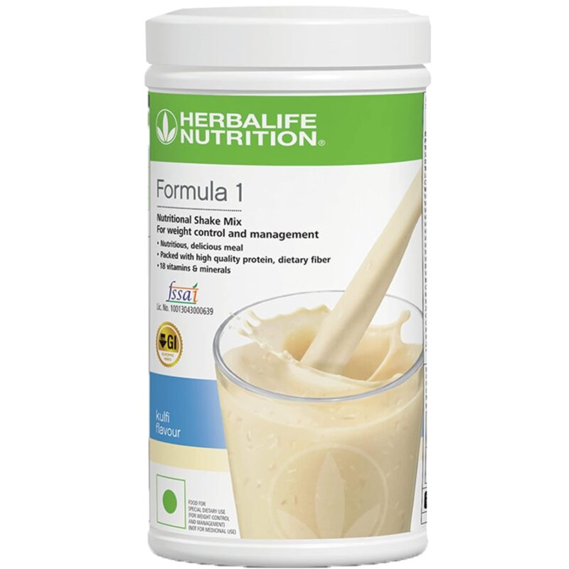 Herbalife Formula 1 Mix kulfi Nutritional Shake, 500g (White)