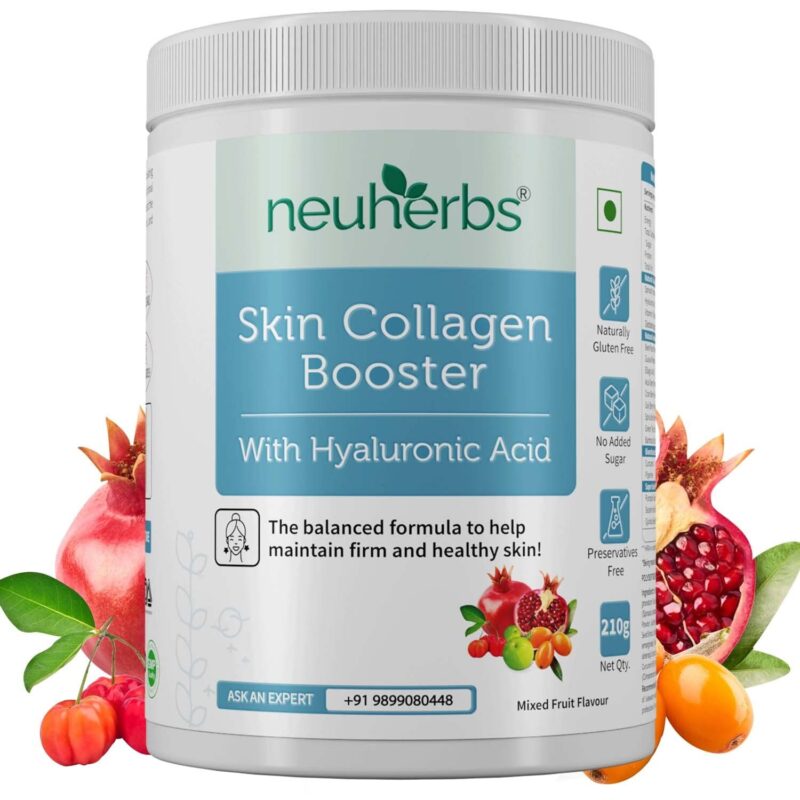 Neuherbs 210g Collagen Supplement - ( 30 serving ) Collagen powder-Mixed Fruit Flavour