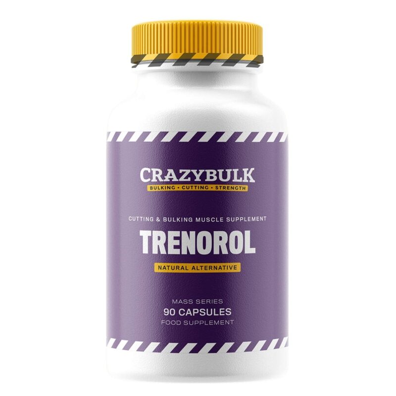 CrazyBulk TRENOROL (TRENBOLONE) Natural Alternative for Cutting & Bulking Muscle Supplement, (90 Capsules)