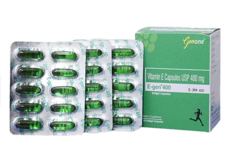 Genone E-Gen 400 Vitamin E Capsule (30 Capsules)